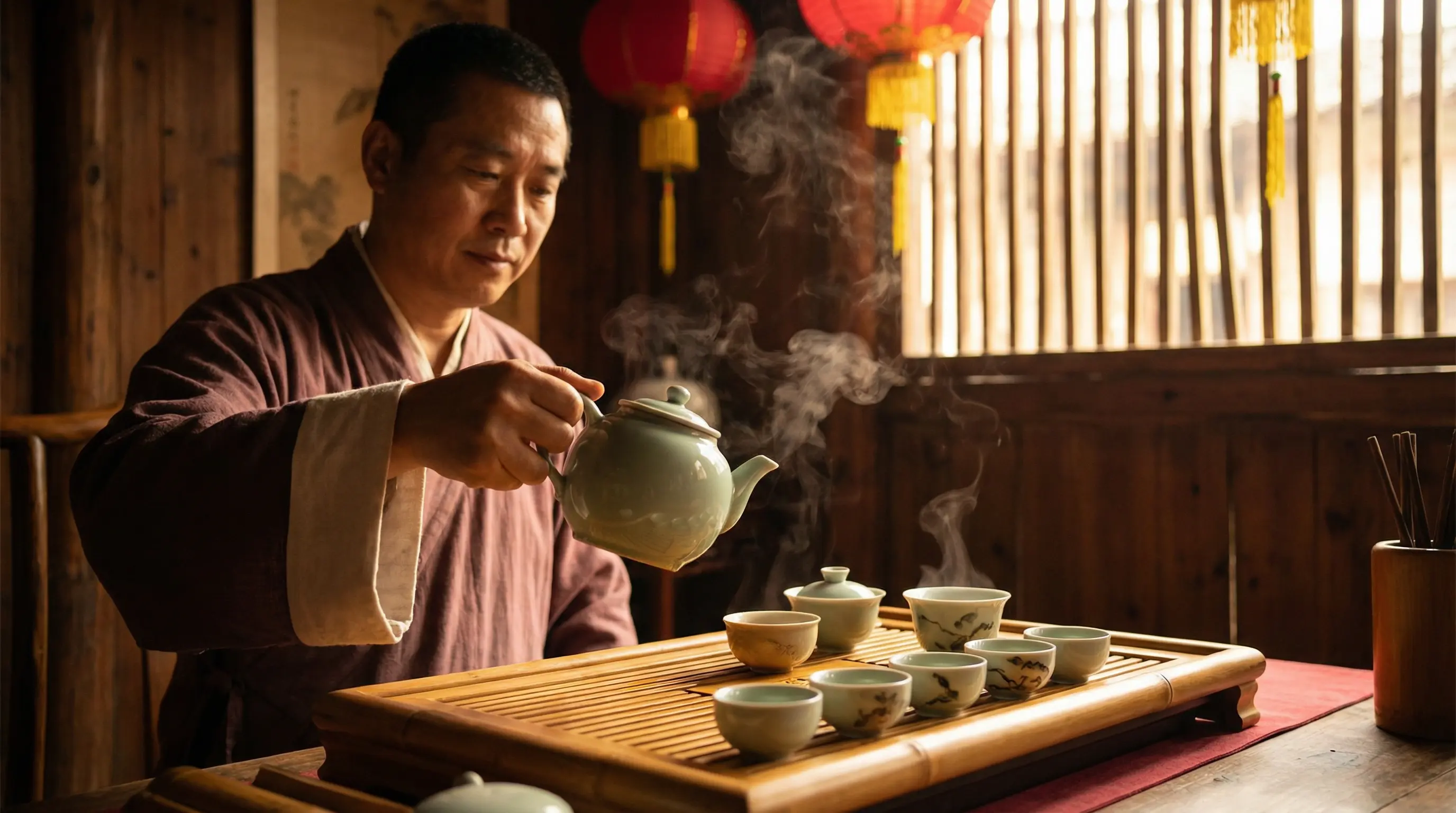美女大尺度 茶道文化纪录片封面